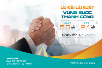 Ưu đãi lãi suất - Vững bước thành công