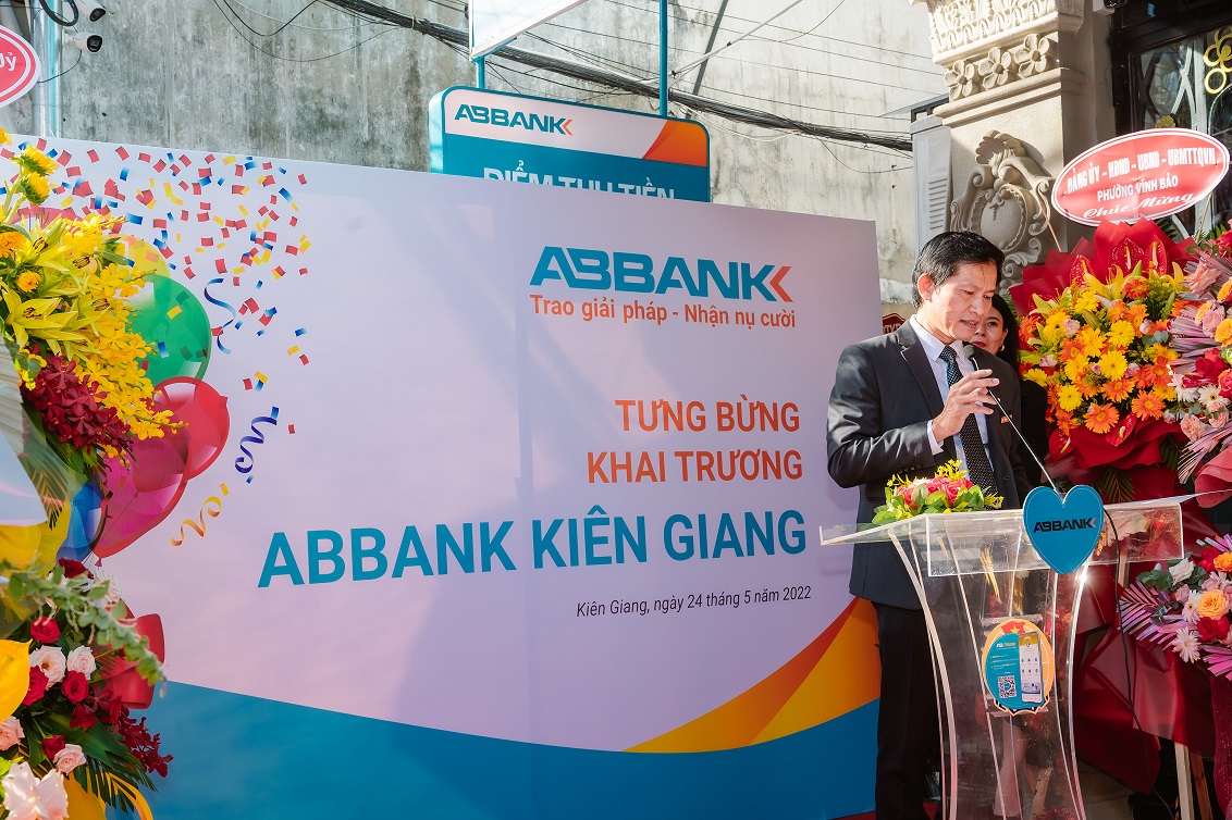 ABBANK Kiên Giang khai trương phòng giao dịch mới