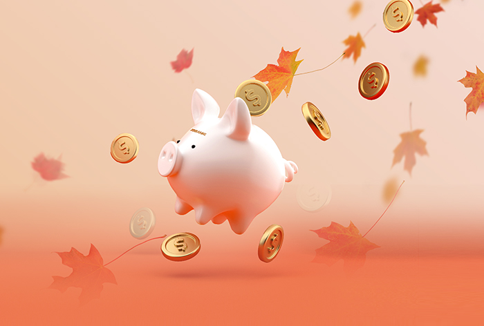 Thu sang phát tài - Tiền gửi như ý