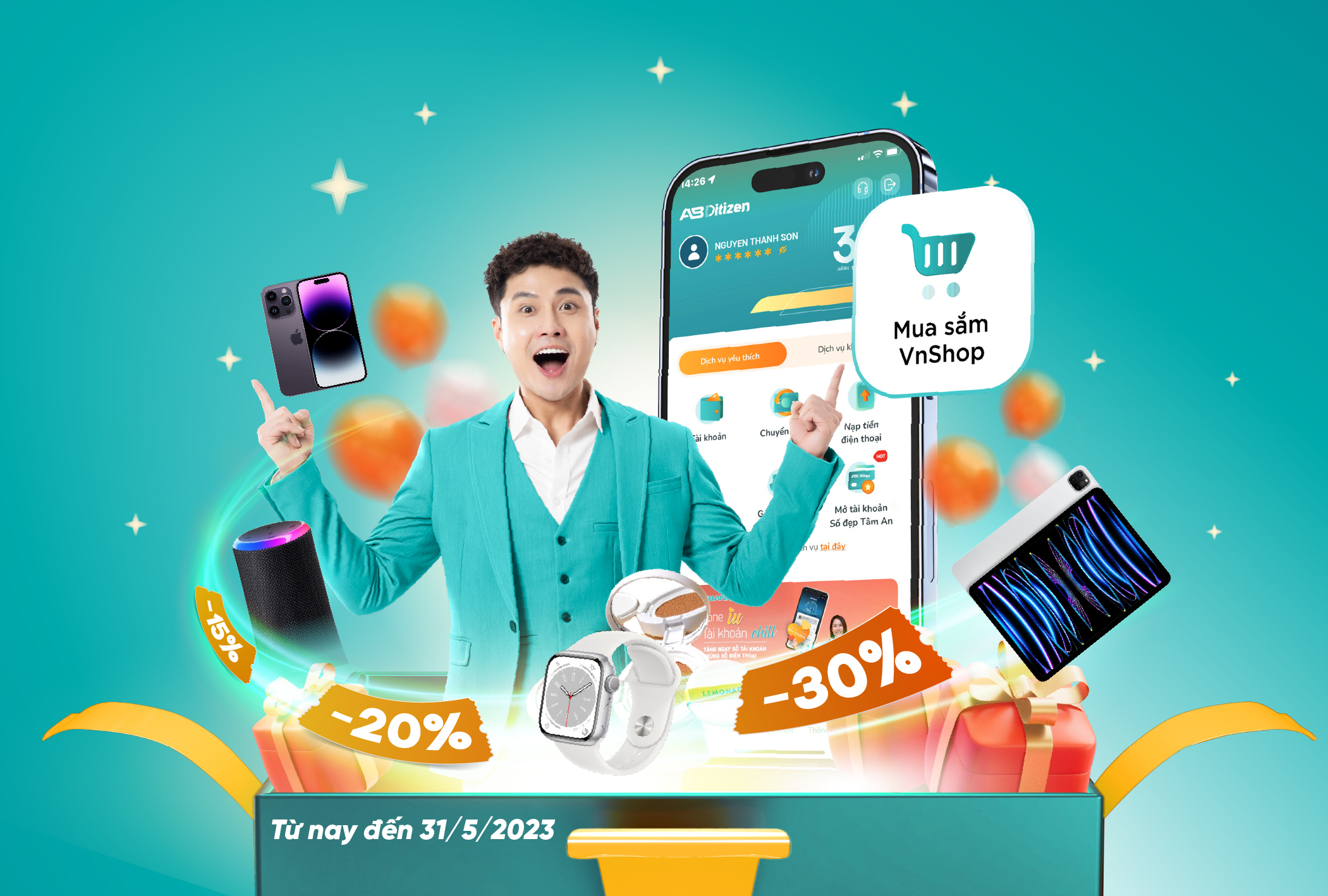 SINH NHẬT VNSHOP – BẬT VẠN DEAL