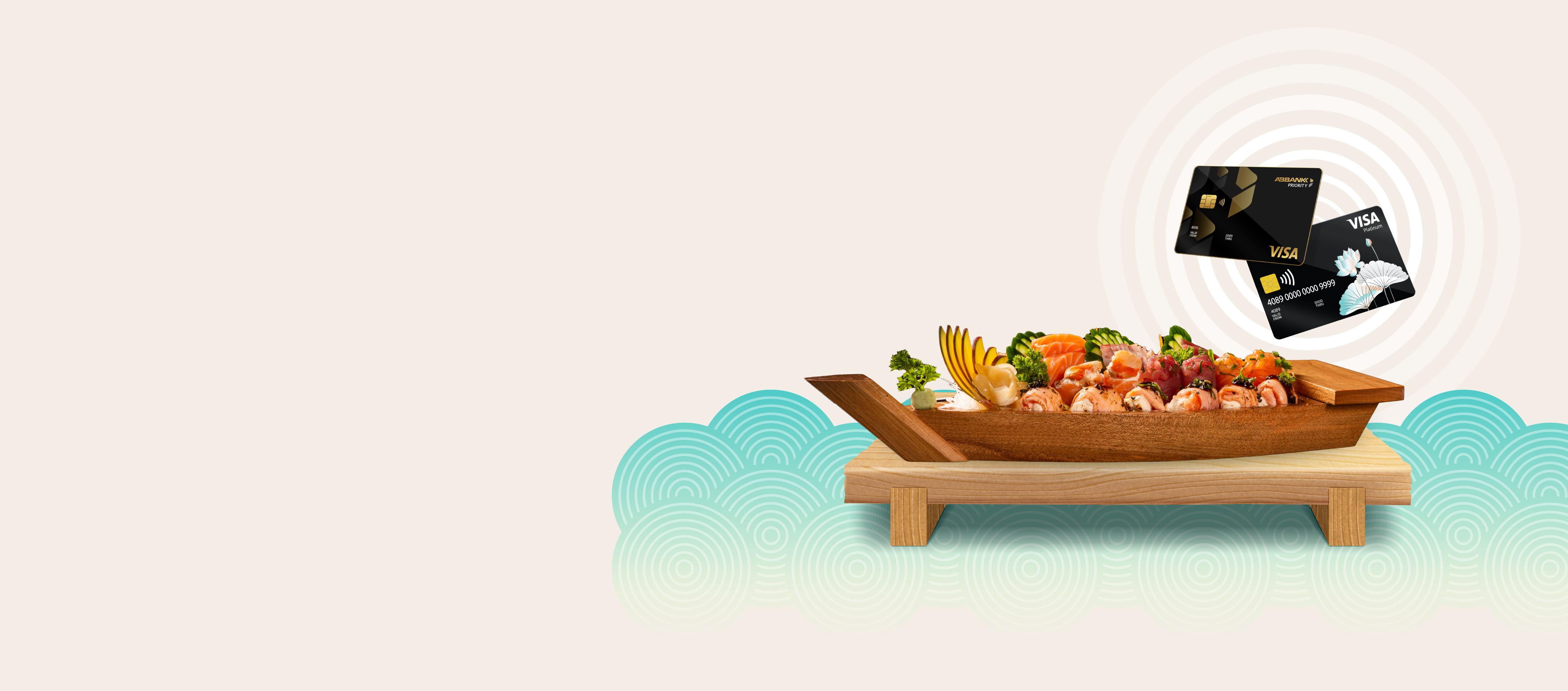 Ưu đãi 20% trên tổng hóa đơn tại chuỗi nhà hàng Nhật