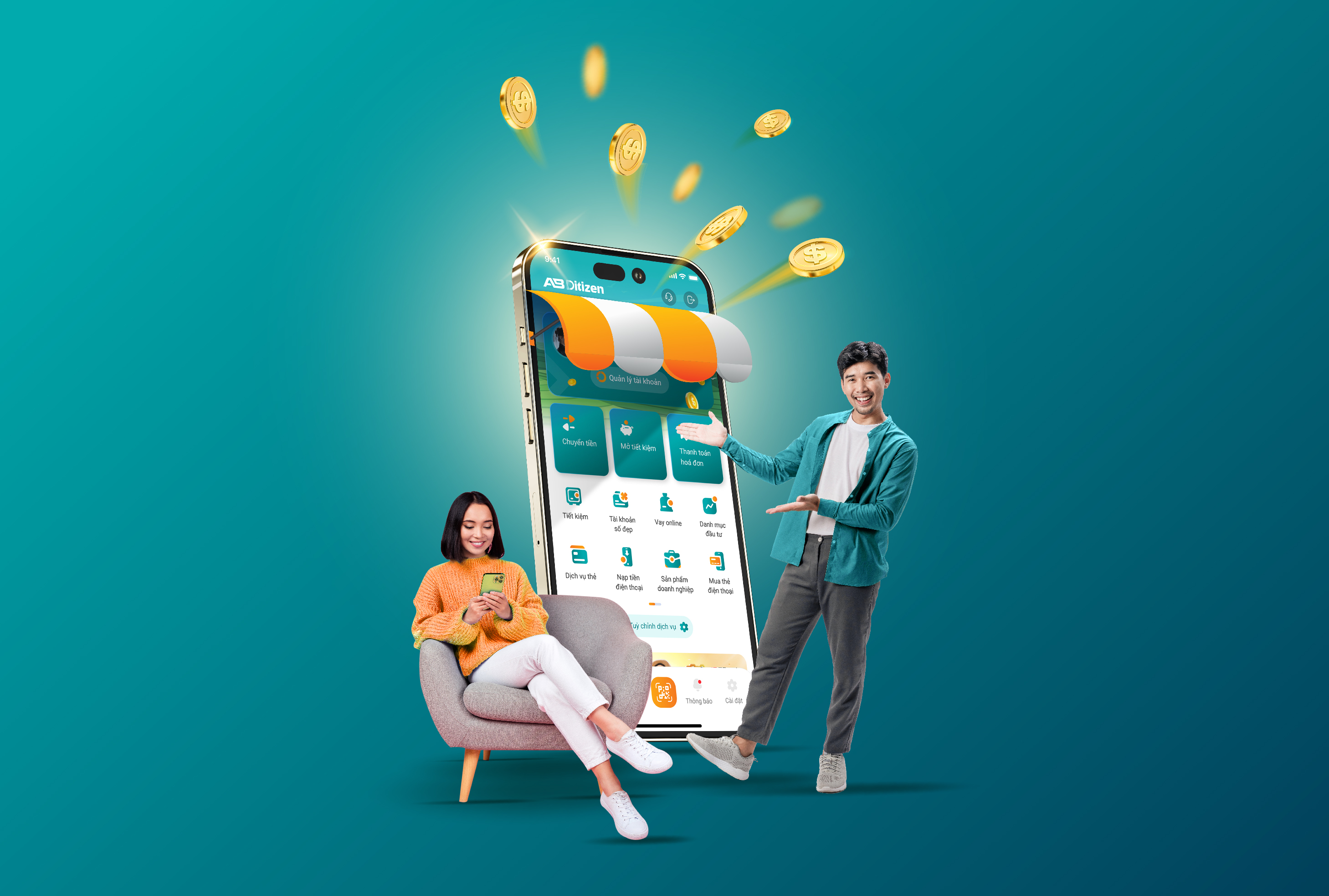 MỞ TÀI KHOẢN MỚI – GIAO DỊCH THẢNH THƠI